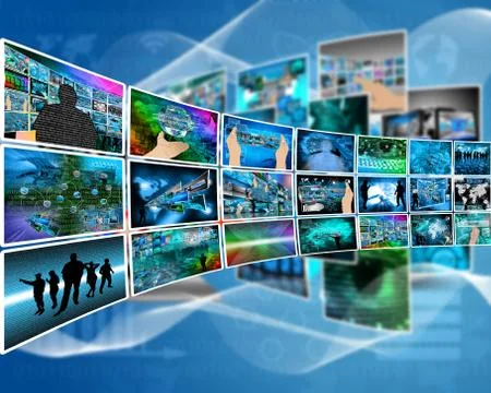 Internet images Stock Illustration