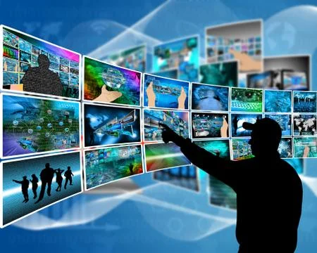 Internet images Illustrazione stock