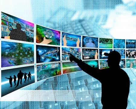 Internet images Stock Illustration