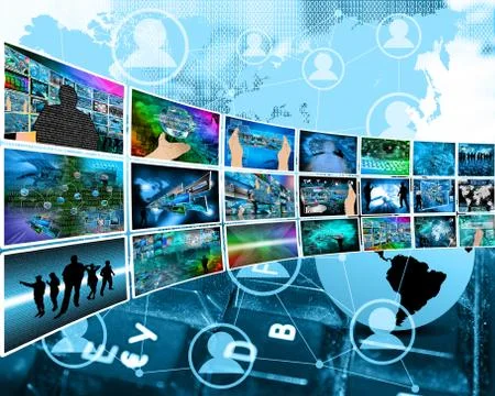 Internet images 스톡 일러스트