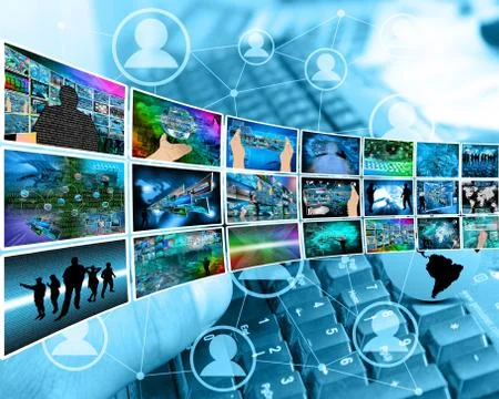 Internet images Stock Illustration