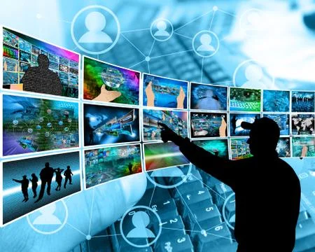 Internet images Stock Illustration