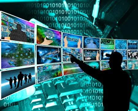 Internet images Stock Illustration