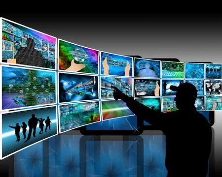 Internet images Stock Illustration