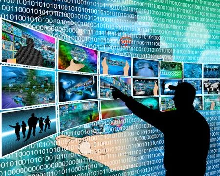 Internet images Stock Illustration