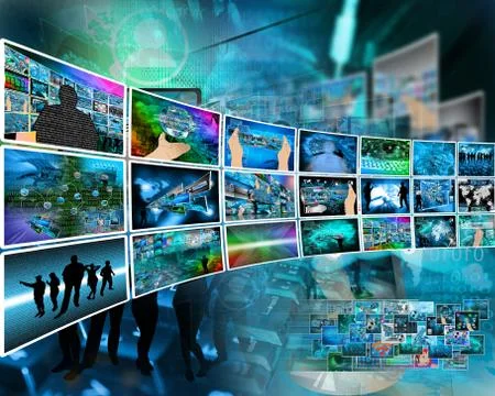 Internet images Stock Illustration