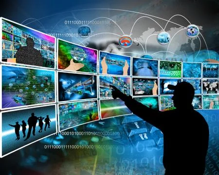 Internet images Stock Illustration
