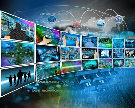 Internet images Stock Illustration