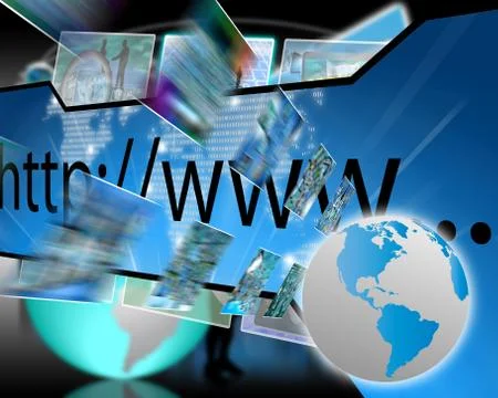 Internet images 스톡 일러스트
