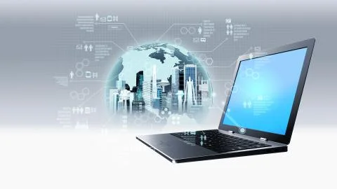 Internet information technology concept Stock-Illustration