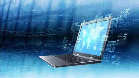 Internet information technology concept Stock Illustration