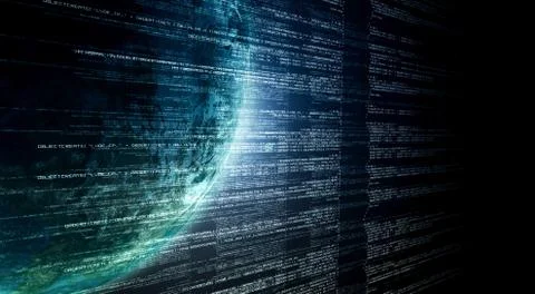 Internet Information technology Stock Illustration