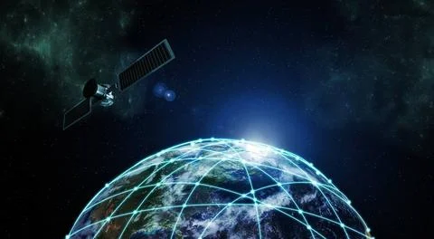  Internet Information technology Internet Information technology image wit... Foto stock