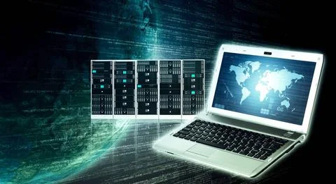  Internet Information technology Internet Information technology image wit... 스톡 사진