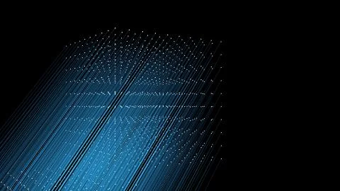 Internet intelligent technology and data transmission, intelligent communication Illustrazione stock