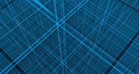 Internet intelligent technology and data transmission, intelligent communication Stock Illustration