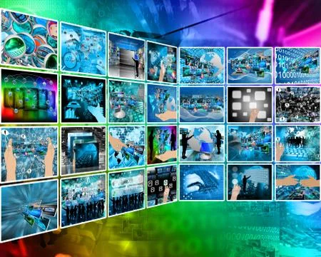 Internet interface イラスト素材