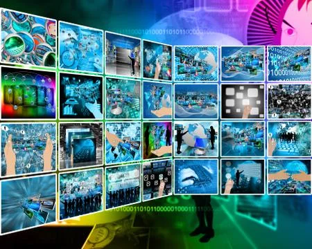 Internet interface イラスト素材