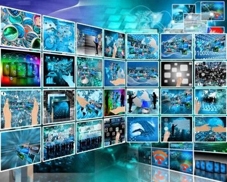 Internet interface イラスト素材