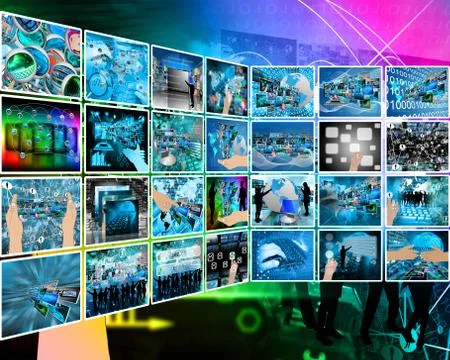 Internet interface イラスト素材