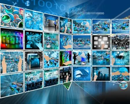 Internet interface イラスト素材