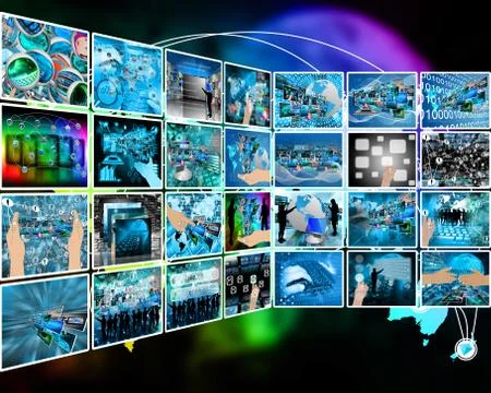 Internet interface イラスト素材