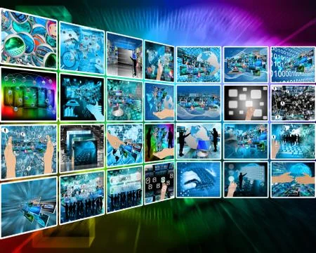 Internet interface イラスト素材