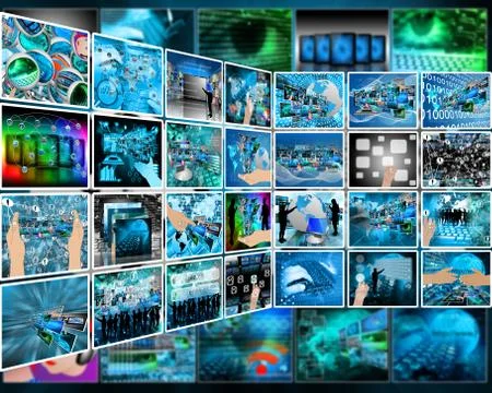 Internet interface イラスト素材