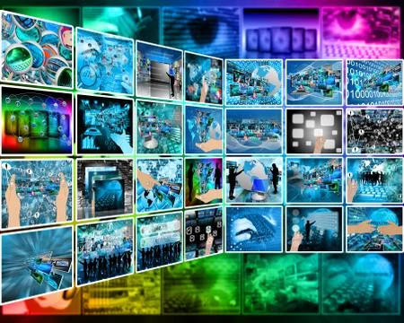 Internet interface イラスト素材