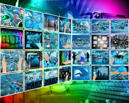 Internet interface イラスト素材