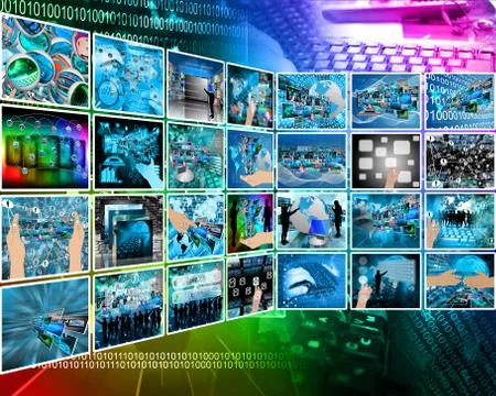 Internet interface イラスト素材