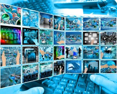 Internet interface イラスト素材