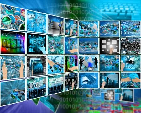 Internet interface イラスト素材