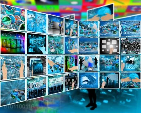 Internet interface イラスト素材