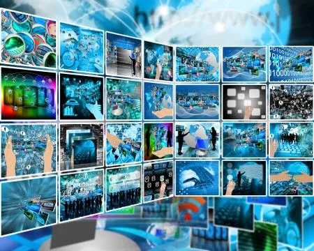 Internet interface イラスト素材