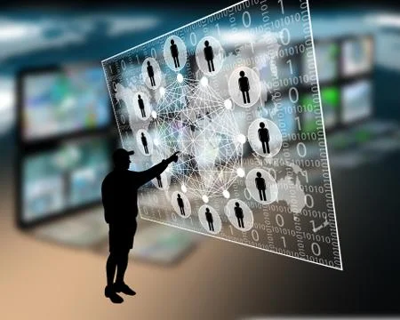 Internet interface Stock Illustration