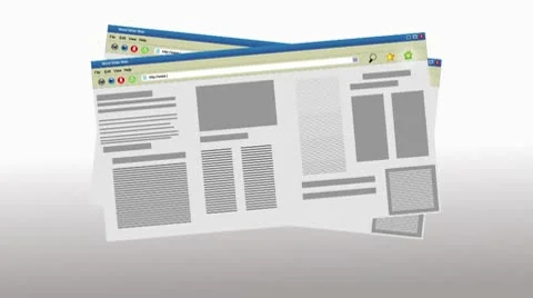Internet job searching Stock Footage 10761100
