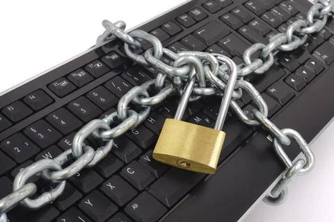 Internet Kriminalität mit Computer und firewall Internet Kriminalität mit . Stockfoto's