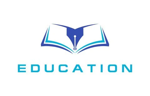 Internet library text book abstract icon or label Stock Illustration