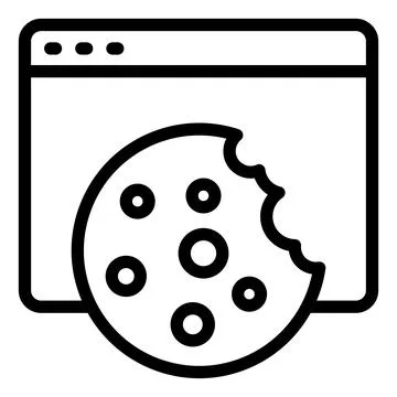 Internet line icon vector illustration isolated on white background 库存插图