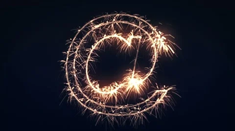 Internet Mail Sign Sparkler Vidéo 8915834