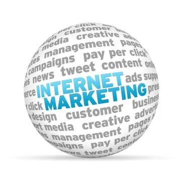 Internet marketing Stock Illustration