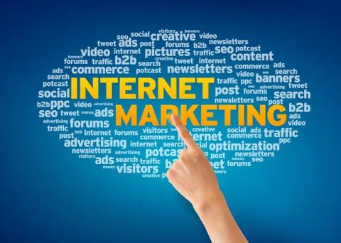 Internet marketing Stock Illustration