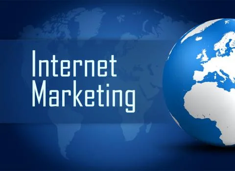 Internet marketing Stock Illustration
