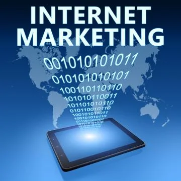 Internet marketing Stock Illustration