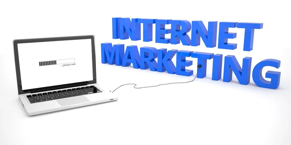 Internet Marketing Stock Illustration