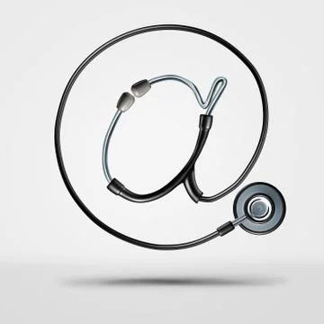 Internet Medicine Stock Illustration