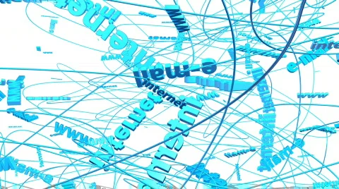 Internet Network Background - Motion Background 65 (HD) Stock Footage 791439