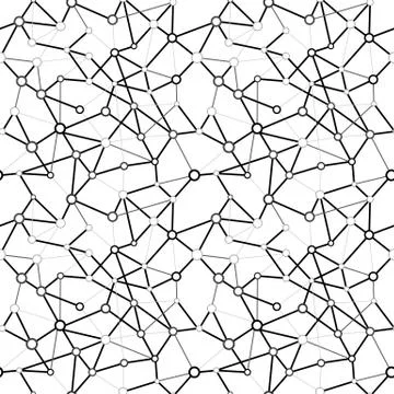 Internet network seamless pattern Stock Illustration