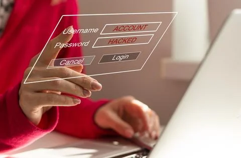 Internet network security technology computer online system and spreading to Stock Photos